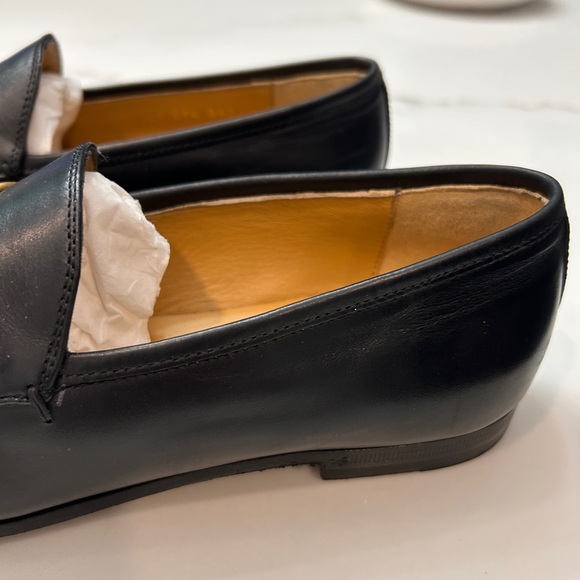 Gucci Jordaan Black Loafer size 37.5 - Picture 4 of 10